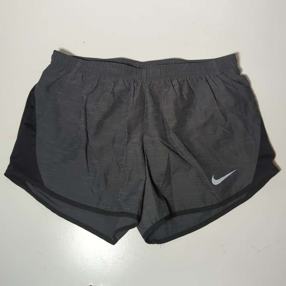 Nike Women's Dri-FIT Running Shorts Size Small Heather Gray